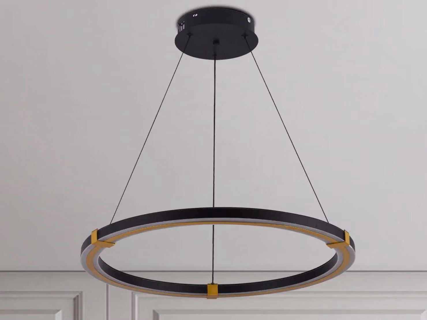 Lampada a sospensione LED con telecomando, 75W - J4341/B