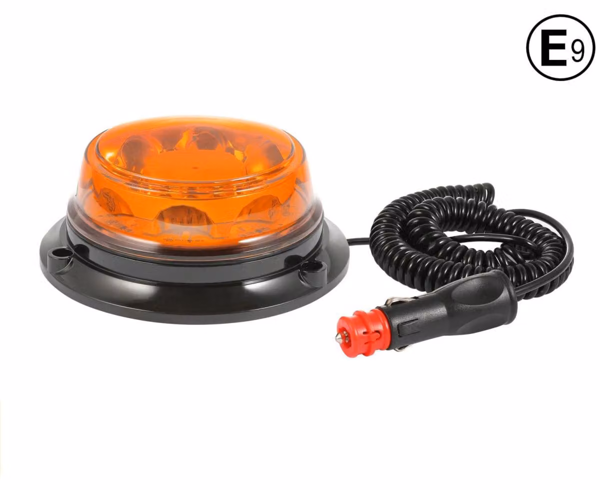 Lampada di segnalazione a LED / lampada di emergenza / lampada rotante (a cupola) con magnete