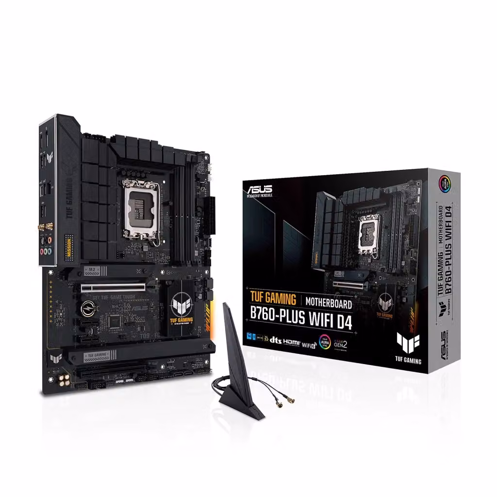 Scheda madre Asus TUF Gaming B760-Plus WiFi Intel B760 LGA 1700 ATX DDR5 Nero – 2