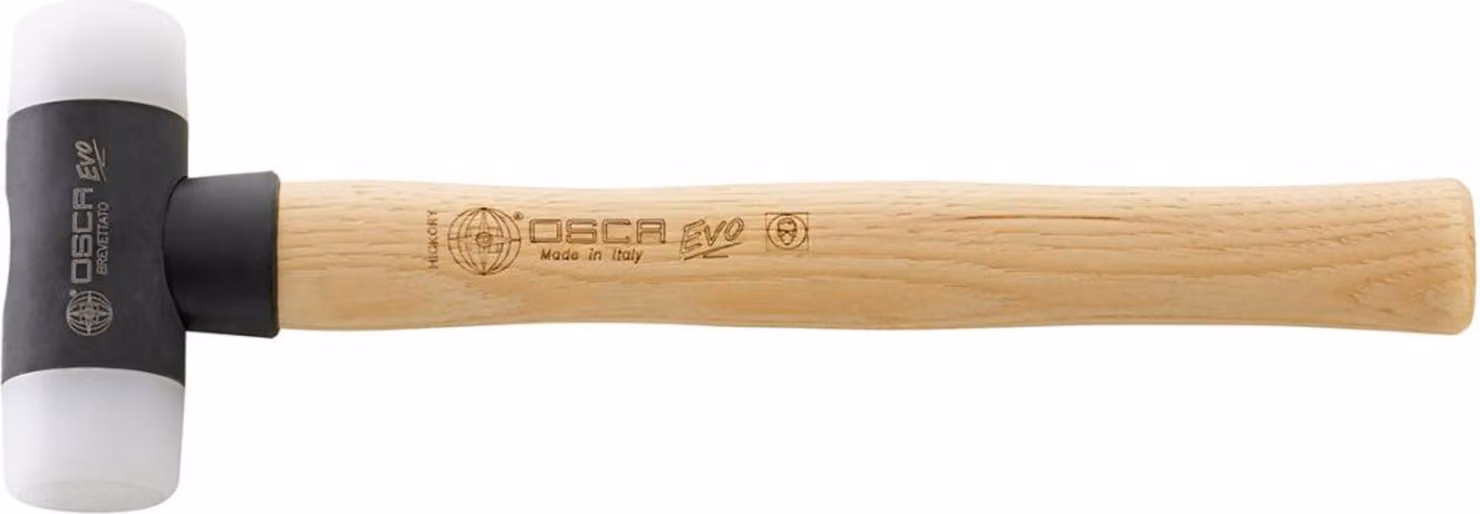 Mazza a faccia morbida EVOSOFT Hick.22mm nylon acciaio g. Osca