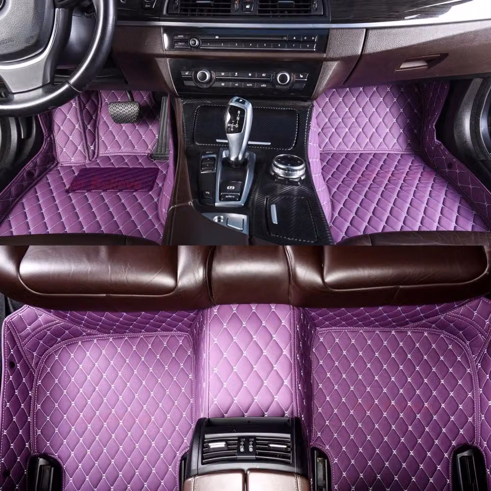 Tappetini per auto, impermeabili, con design antiscivolo, disponibili in diversi colori