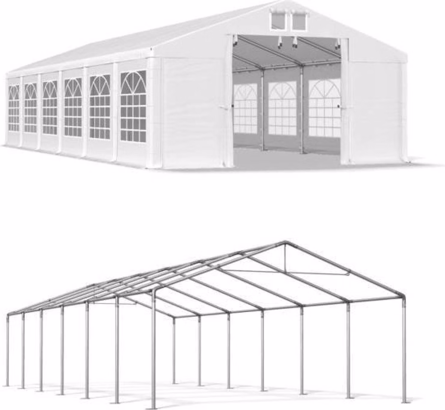 Tenda estiva 5x12 Bianco SUMMER ISD