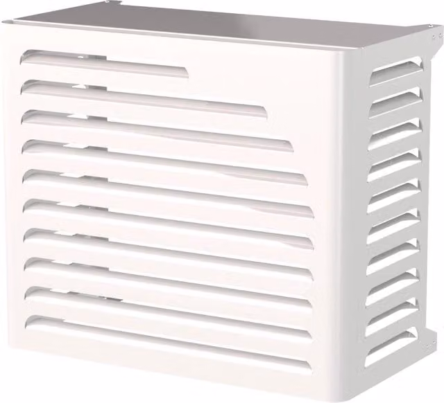 Copri Condizionatore 100x85x60 cm in Alluminio Curve M Bianco