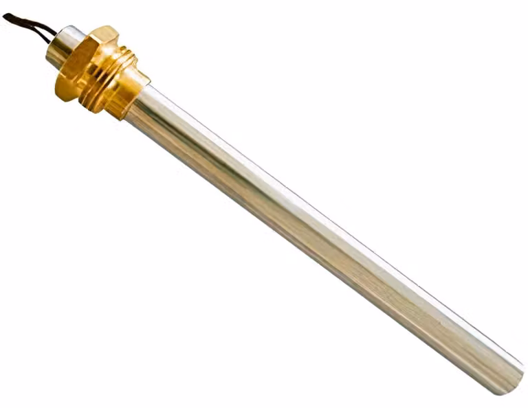 Resistenza per stufa a pellet; 250 W; lunghezza 150 mm; diametro 9,9 mm