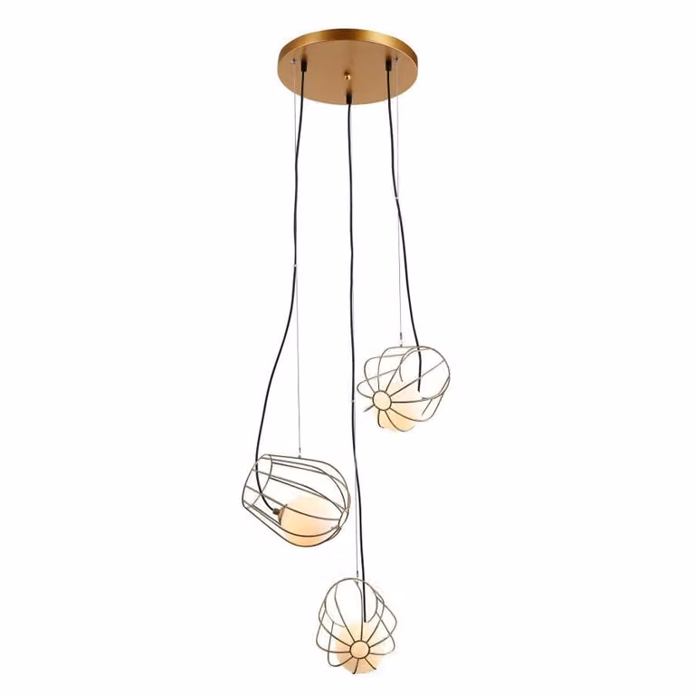 Italux Melisa lampadario moderno oro MDM-3942/3 GD