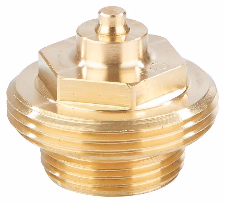 Eurotronic 700110 Gampper 2 Adattatore metallico per termostati per radiatori, accessorio per termostato per radiatori, attacco M20