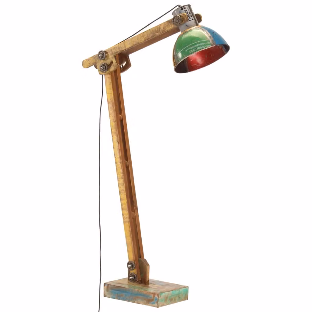 The Living Store Lampada da terra multicolore E27