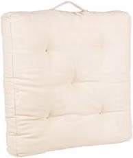 Cuscino da pavimento Bizzotto MAYURI Beige L/P/H: 60 x 60 x 10 cm