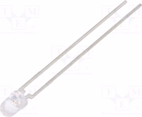 2x LED TLHG4900, diodi LED a montaggio superficiale (THT), 3 mm, 3 mm, 16÷37 mcd, verde, angolo di emissione 32°
