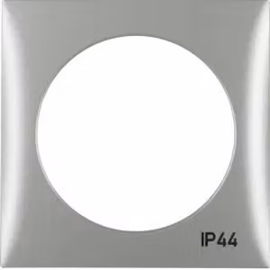 Berker 918272568 Cornice con scritta "IP44", cromata, verniciata opaca Integro Flow