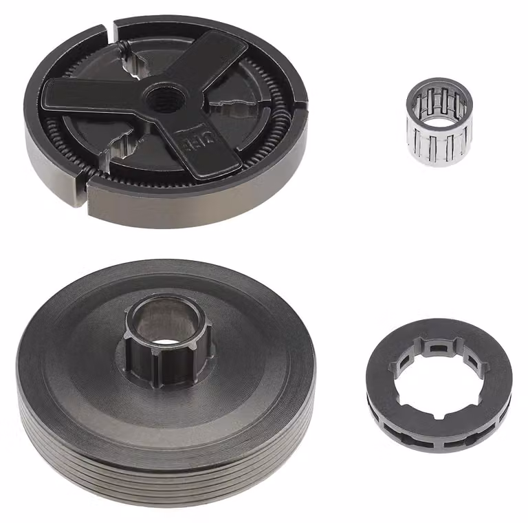 Tamburo di frizione - Set di ingranaggi - 4 pezzi - Cuscinetto a rulli - Compatibile con motosega - 325'' - 7Z