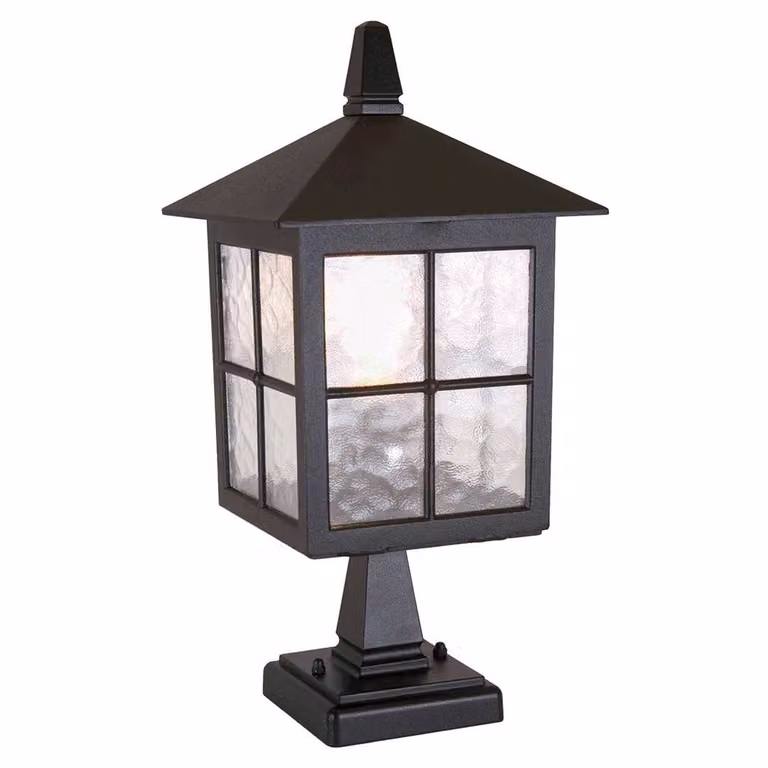 Lampada da esterno Winchester 1xE27 nera Elstead BL25-BLACK