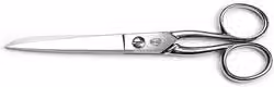 Forbice da sartoria Coltellerie Sanelli in acciaio con finitura specchio silver, Lunghezza: 17,8 cm