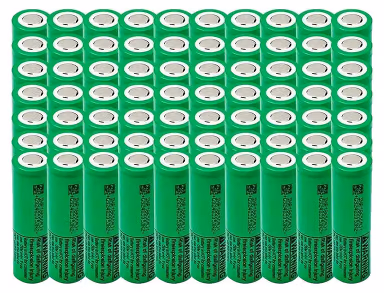 Batteria agli ioni di litio, capacità 3500mAh, compatibile con utensili elettrici, confezione da 70 pezzi, 3,7 V