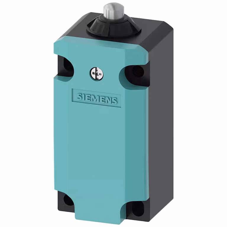 Interruttore di posizione Siemens, corpo in metallo 40 mm, EN 50041, codice articolo 3SE51120LB01