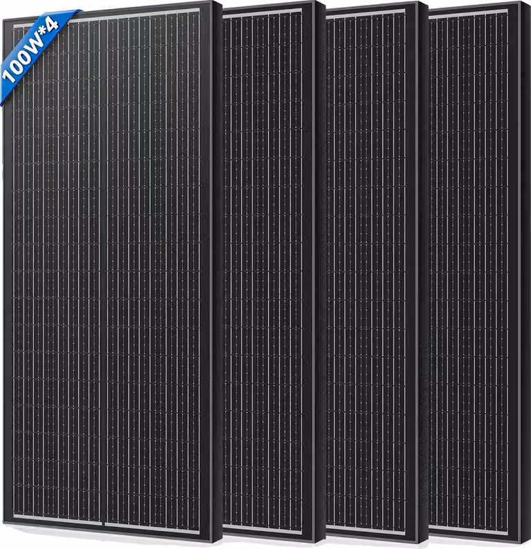 Pannello solare, silicio monocristallino, alta efficienza, 400W