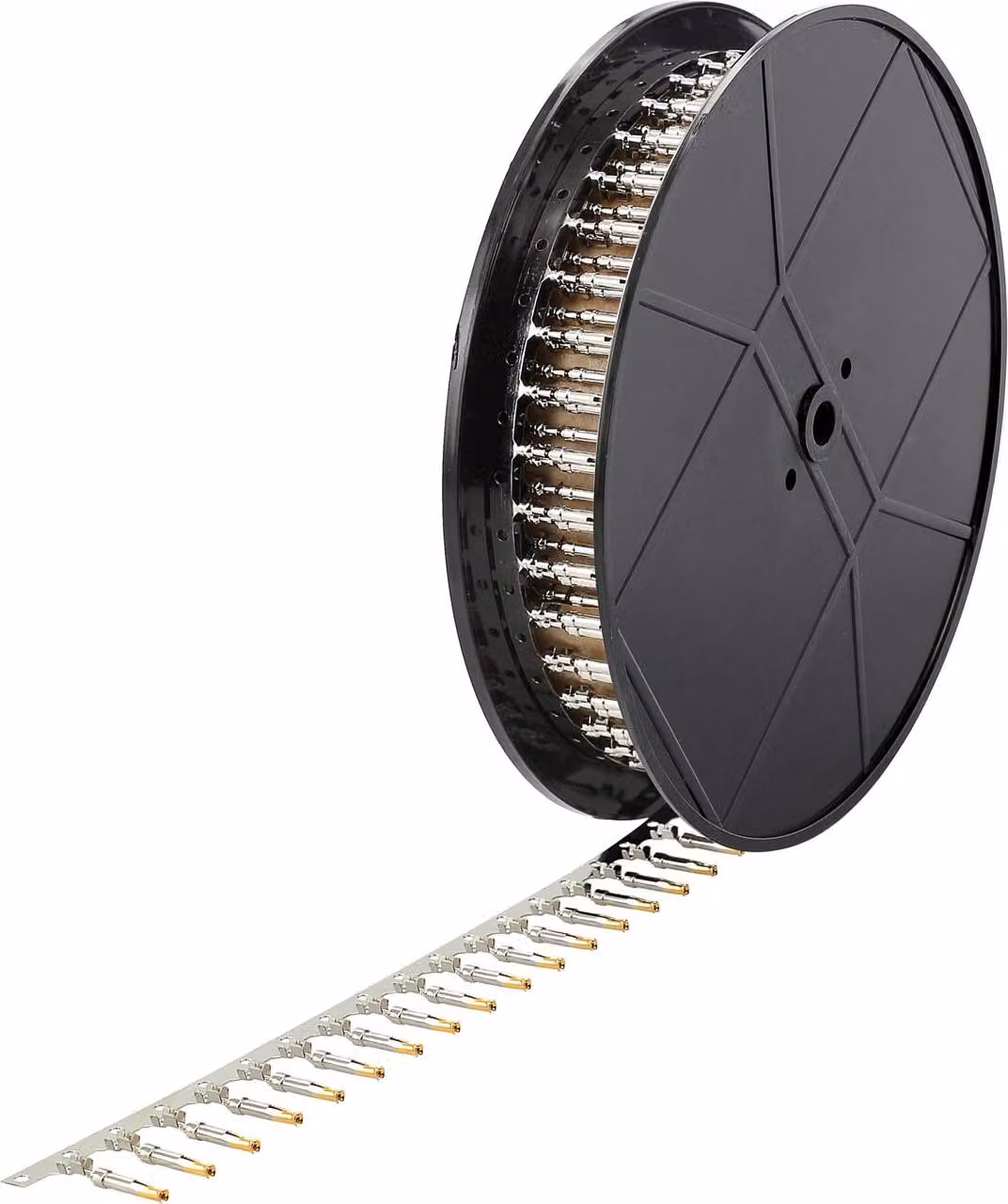 HARTING D-Sub connettore a rulli Presa (F) 0,25 mm² - 0,56 mm² AWG24 - AWG20 oro/argento, 1 pezzo Materiale