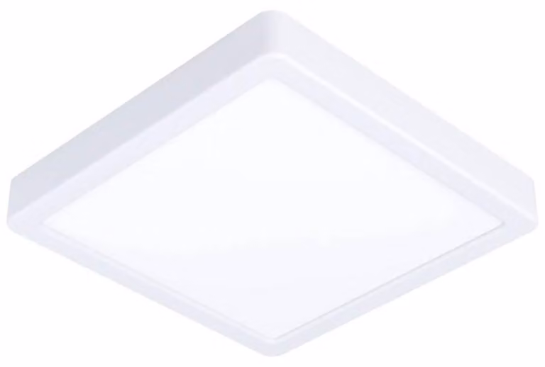 Plafoniera Moderna Fueva 5 In Acciaio Bianco Led Integrato 17W 3000K Ip20