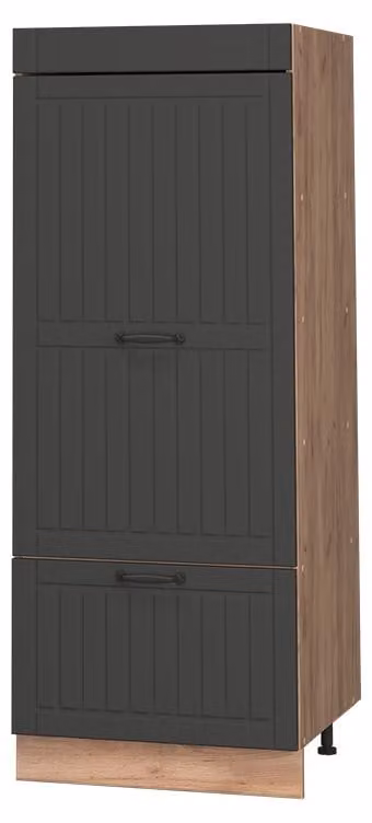 Dispensa da cucina Vicco Fame-Line Grigio scuro/Rovere dorato 60 cm, Model 62662