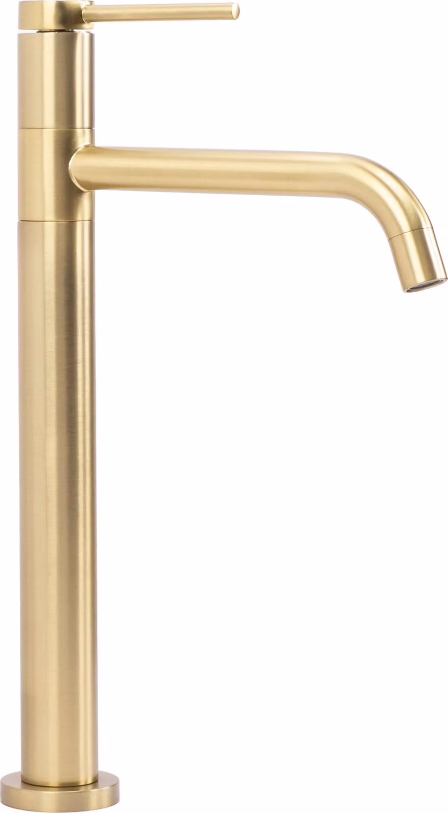 Rubinetto da Bagno Rea Lugano Slim Brush Gold High