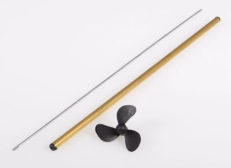 Albero per imbarcazione con supporto, diametro 225 mm, vite da 40 mm