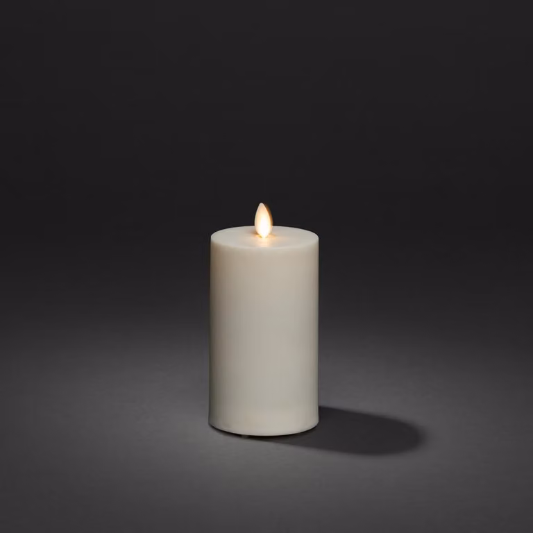 Konstsmide luci di Natale LED candela telecomandata 18cm