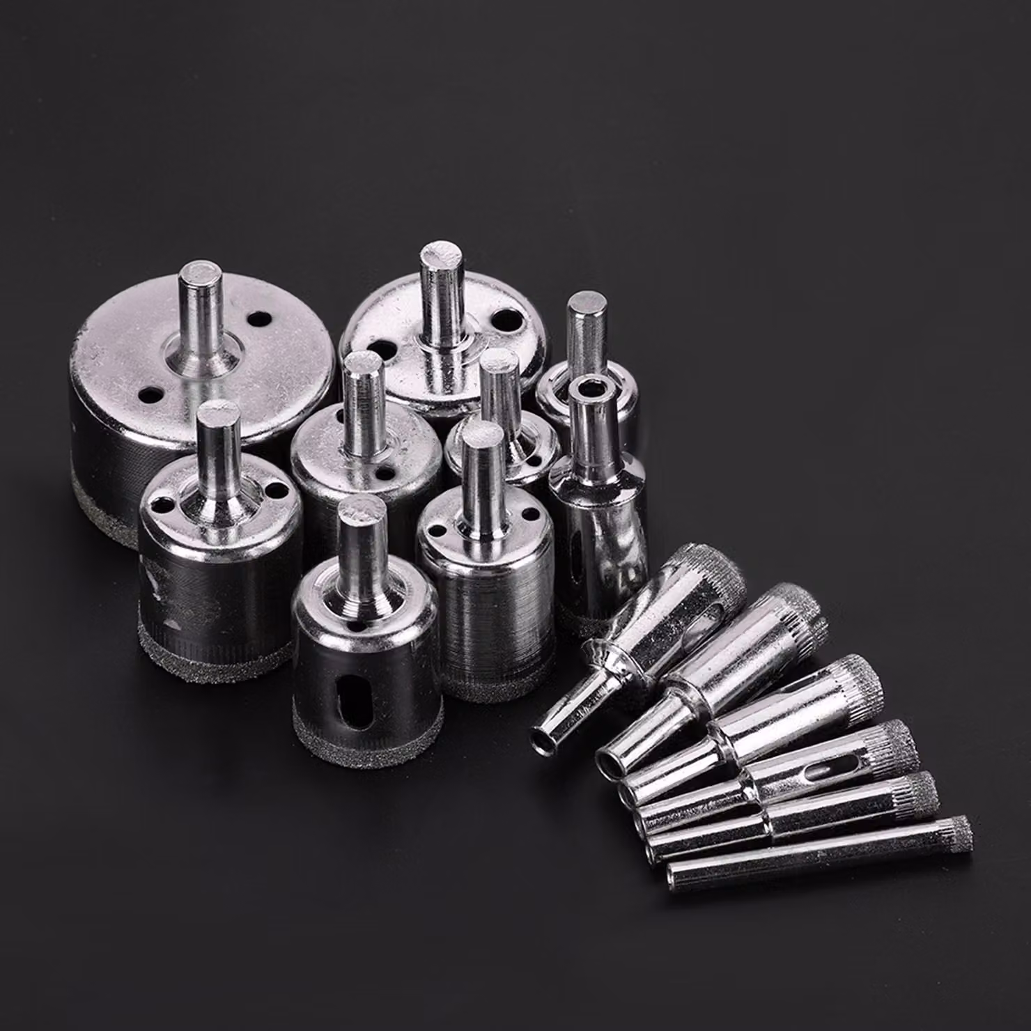 Carotatore, trapano a tazza, trapano per vetro, carotatore per Vetroceramica, carotatore per marmo
