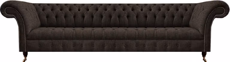 Chesterfield Sofa Viersitzer Couch Wohnzimmer Designer Polstermöbel