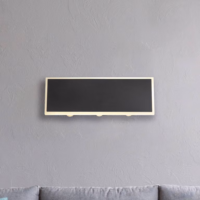 Globo Applique da parete a LED Saidy, Nero, Soggiorno / Sala da pranzo, Metallo, Moderno, Applique a LED