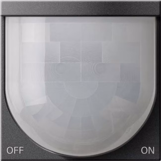 Sensore di movimento KNX Standard 2,20 m Sistema 55 Antracite 204128