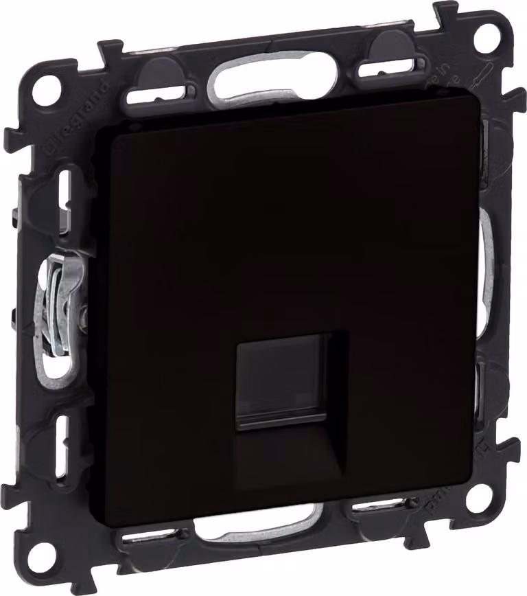 Presa RJ45 Cat 5e. UTP 756340 Valena life Legrand - Nero