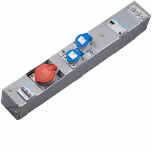 Prese multiple Hager, KVS, 1x CEE 32 A 5 poli, 2x CEE 16 A 3 poli ZAH015L