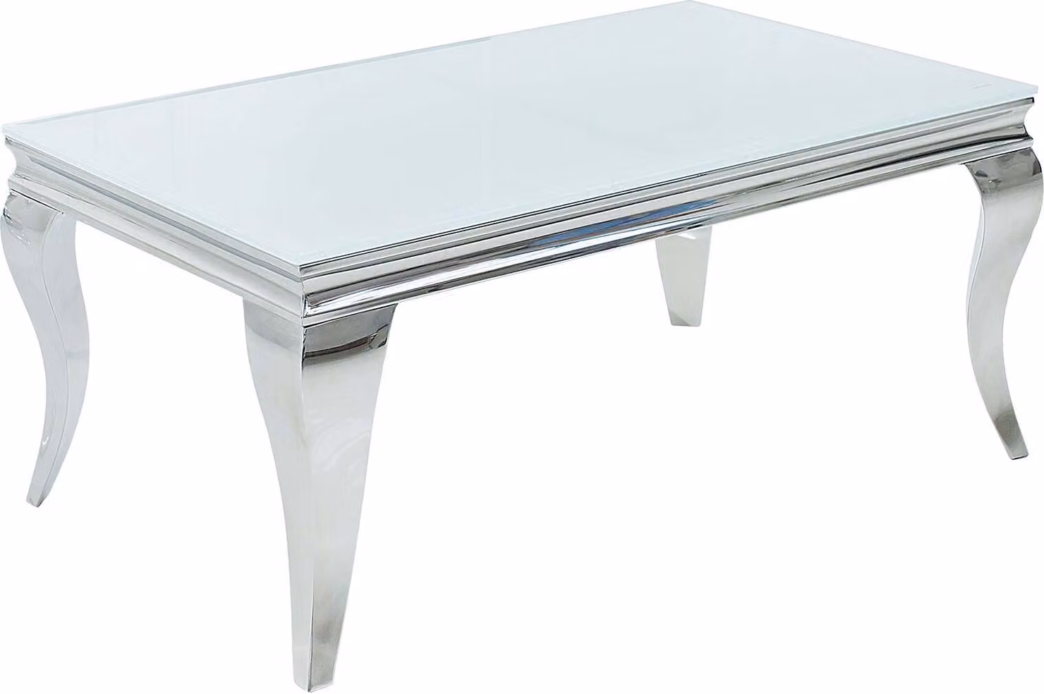 Tavolino da salotto 100 cm in vetro, design moderno per il soggiorno. ACQUISTA ORA