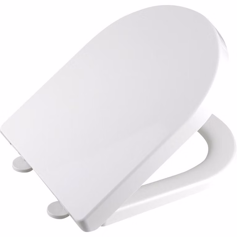 Aqualine Dona - sedile per WC, Soft Close, bianco FD121