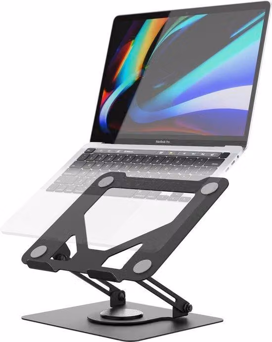 Supporto per laptop per un'ergonomia ottimale - Supporto da scrivania per laptop - Supporto per laptop in formato verticale per un maggiore comfort