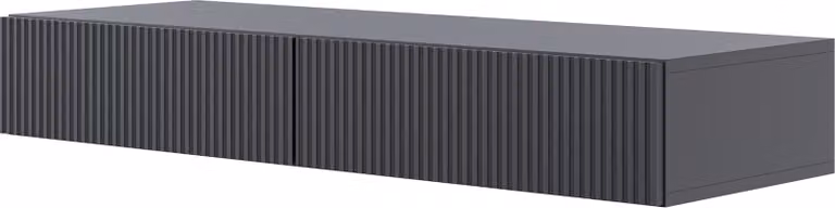 Selsey Veldio - Consolle per il trucco con cassetti, nera, 110 cm