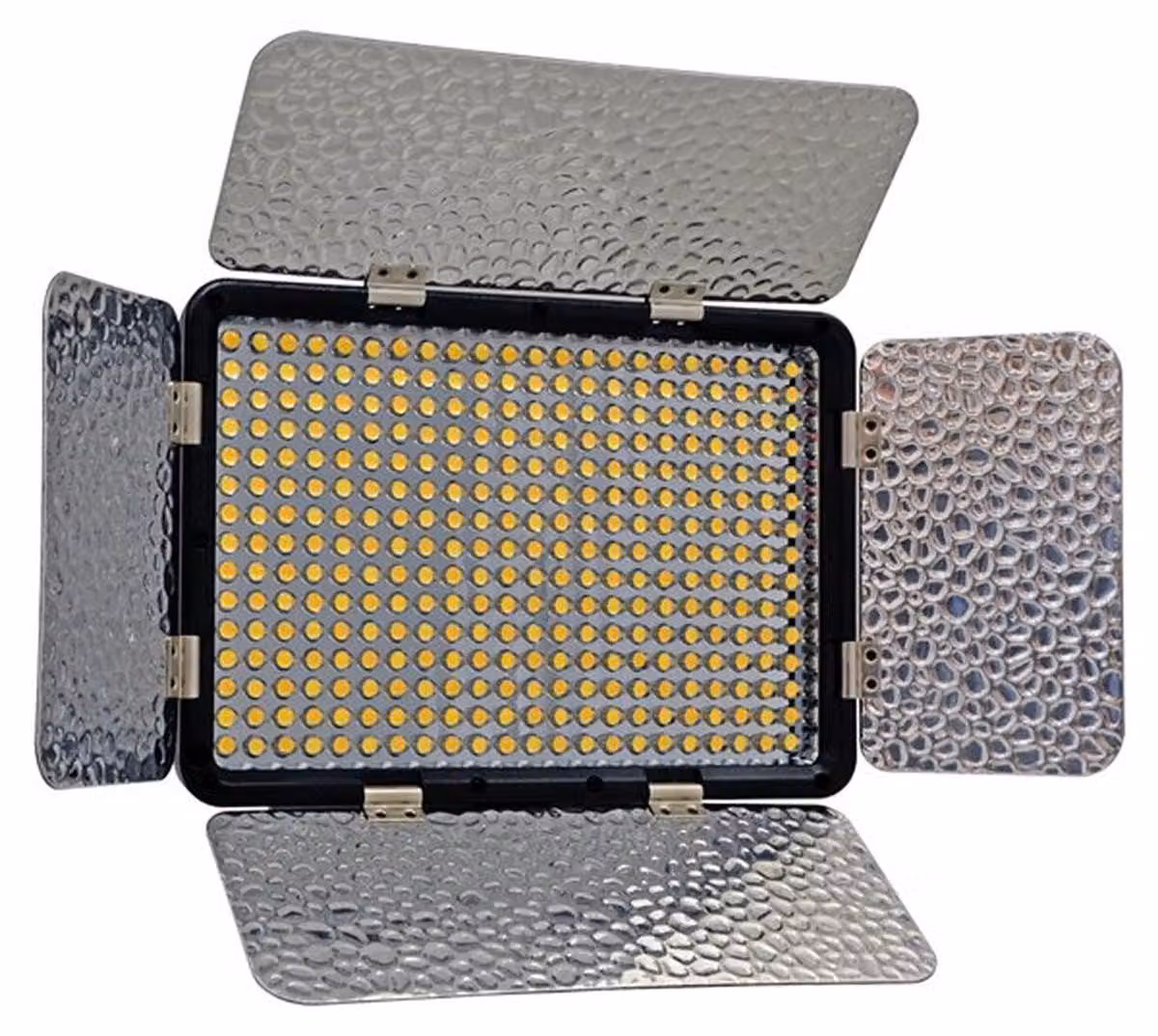 Lampada LED Jupio PowerLED JPL330C a doppio colore, con batteria NP-F550 e caricabatterie