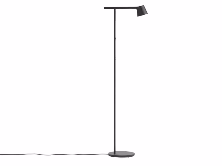 Tip Lampada da Terra -Nero