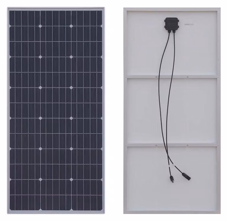 Pannello solare, potenza massima di 150W, silicio monocristallino, 1 pannello da 150W
