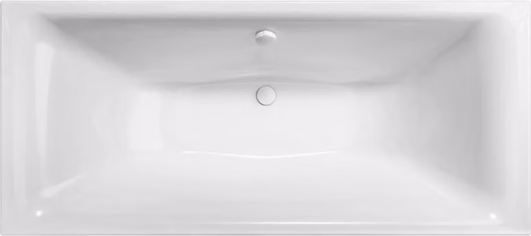 KALDERA vasca rettangolare con piedini 180x80x40cm, bianco