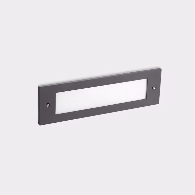 LEDS C4 Micenas, applique a parete - Luce bianca neutra, 325 lm, grado di protezione IP44, colore grigio