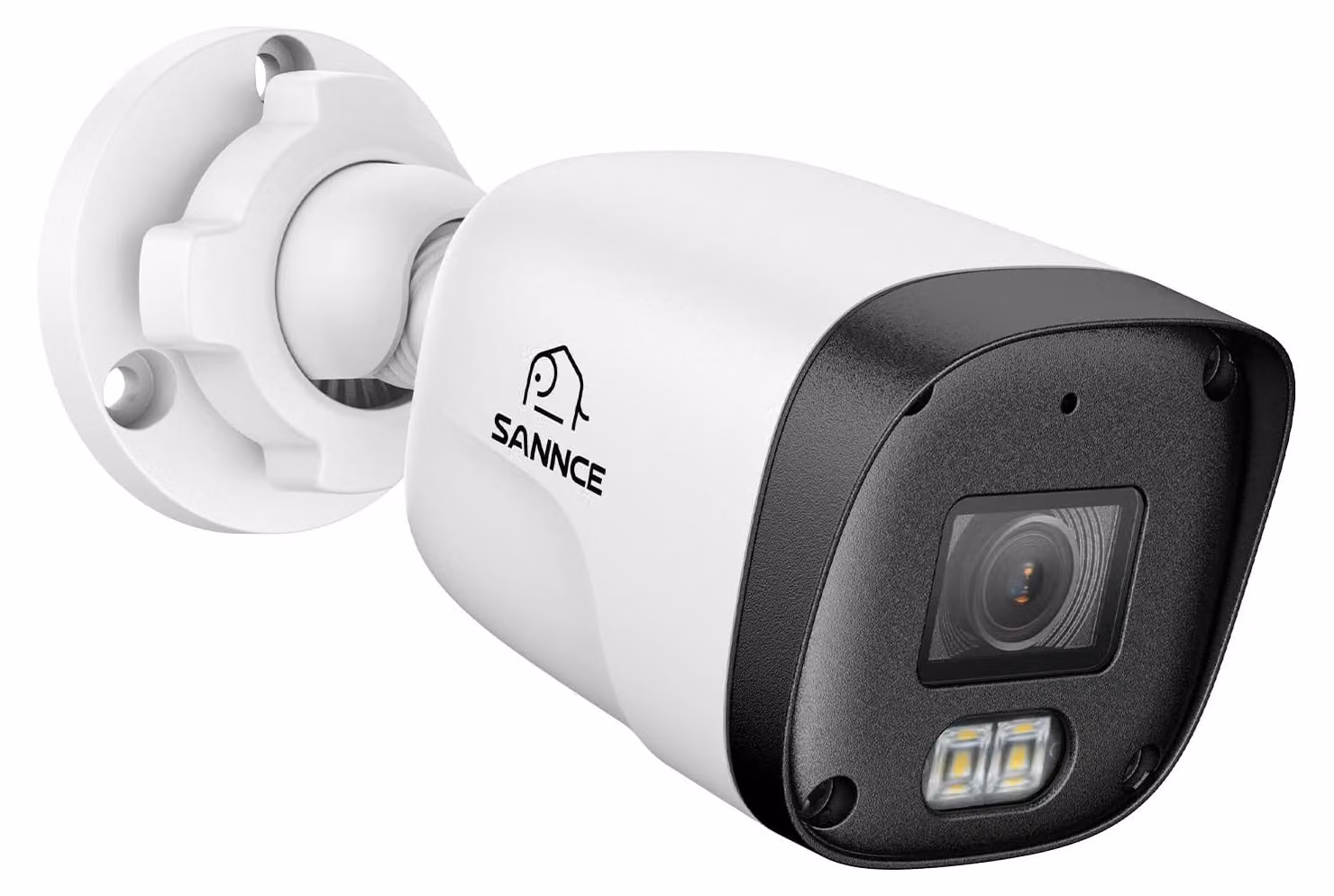 Telecamera di sicurezza esterna 2K PoE, visione notturna a colori, portata 20 metri | Telecamera IP a forma di bullet, impermeabile, 3MP