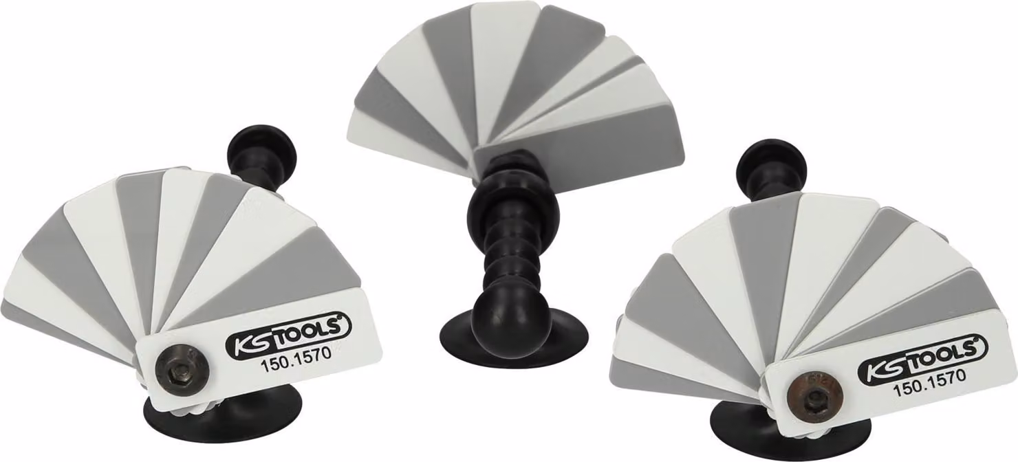 KS TOOLS Set di misuratori di distanza in 3 pezzi - 150.1570