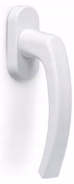 Maniglia Per Finestre In Pvc In Metallo Bianco - Ir Ddrc