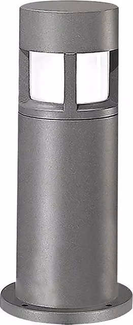 JULE - Paletto da terra per esterni 36cm, IP65, attacco E27, struttura in alluminio pressofuso, colore Antracite - Rossini Group