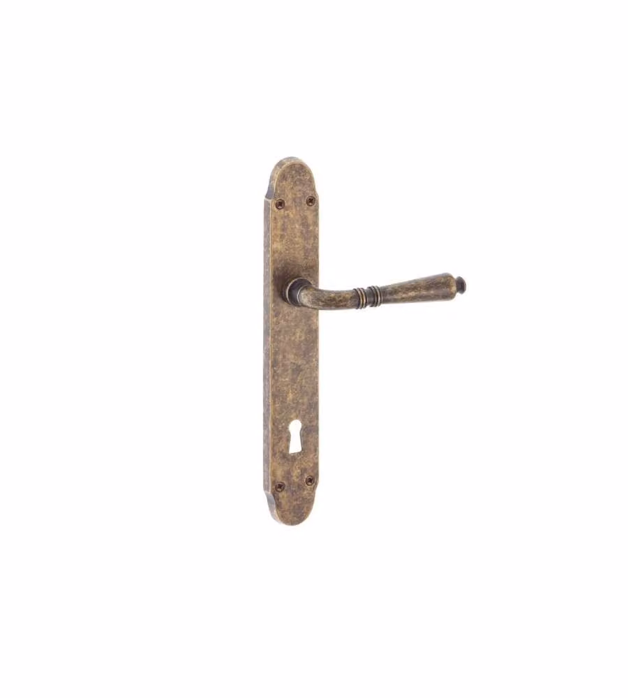 Maniglia Dieci Con Placca Patent An Mm.70