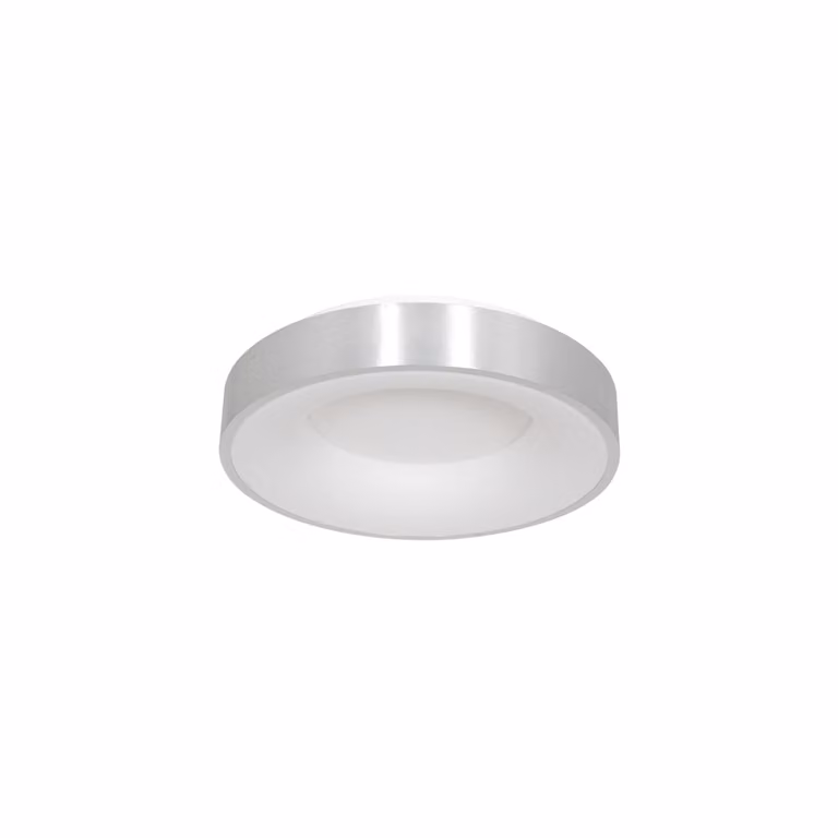 Plafoniera - argento - Ringlede - plastica metallo - Ø 30cm - LED - 3086ZI - Steinhauer