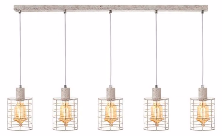 Lampada a sospensione vintage ACA GN735PAW