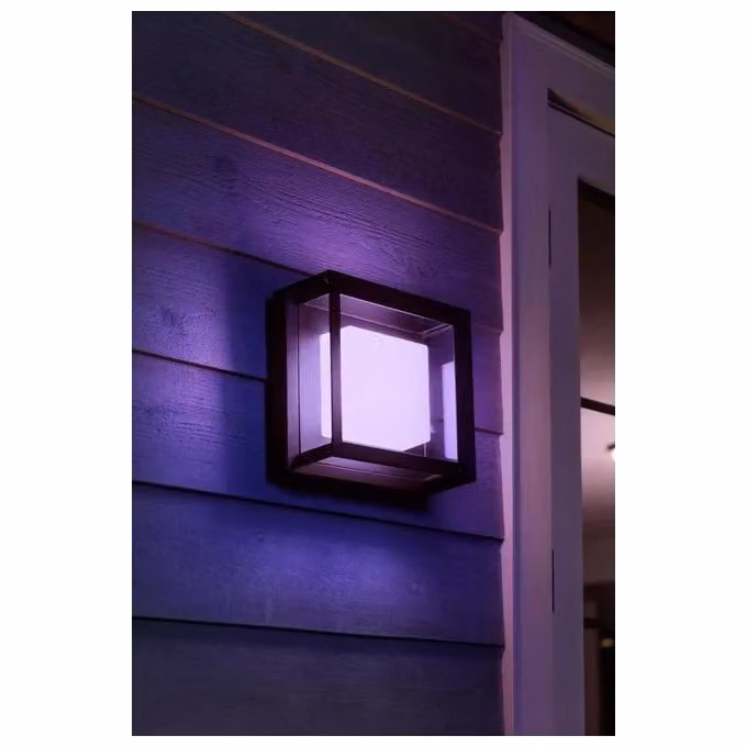 Philips Econic Lampada da parete intelligente per esterni LED RGB dimmerabile IP44 colore Nero – 2