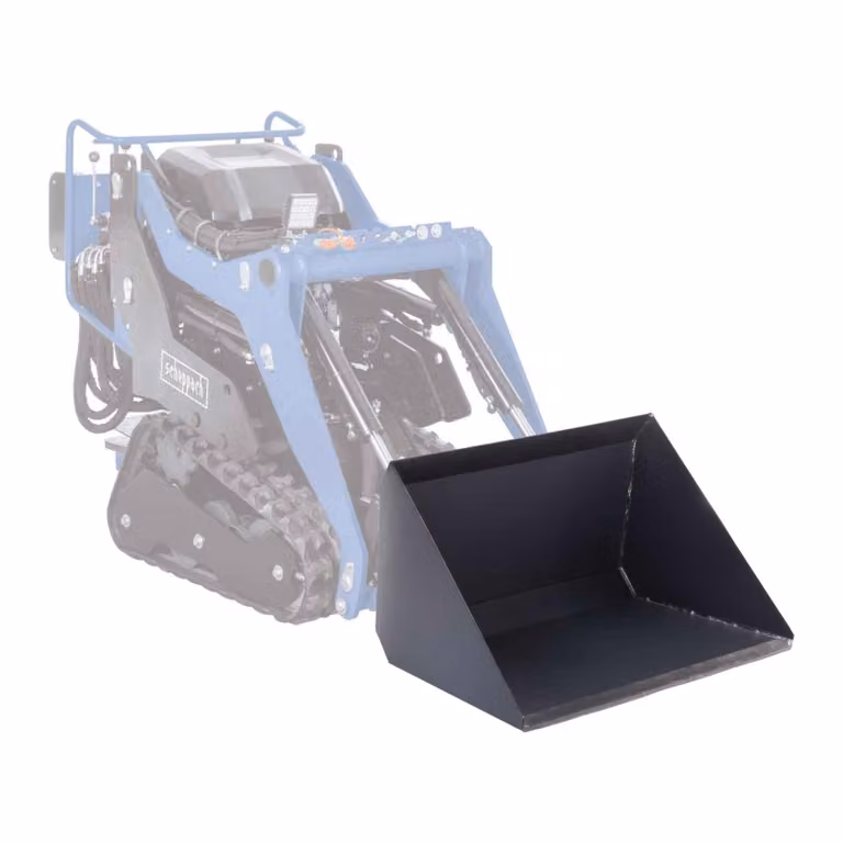 Pala per miniescavatore Scheppach - Larghezza 735 mm | Capacità di 130 litri / 0,13 m³